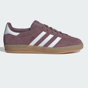 Adidas Gazelle Shadow Fig / Cloud White / Gum size 7.5
